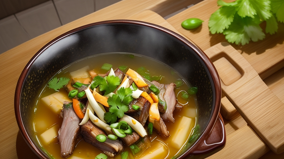 苦瓜黃豆排骨湯 (下火消暑版)