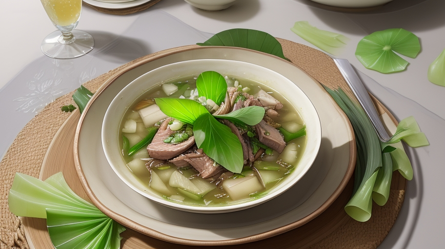 夏至清熱祛濕湯 - 荷葉冬瓜薏米瘦肉湯