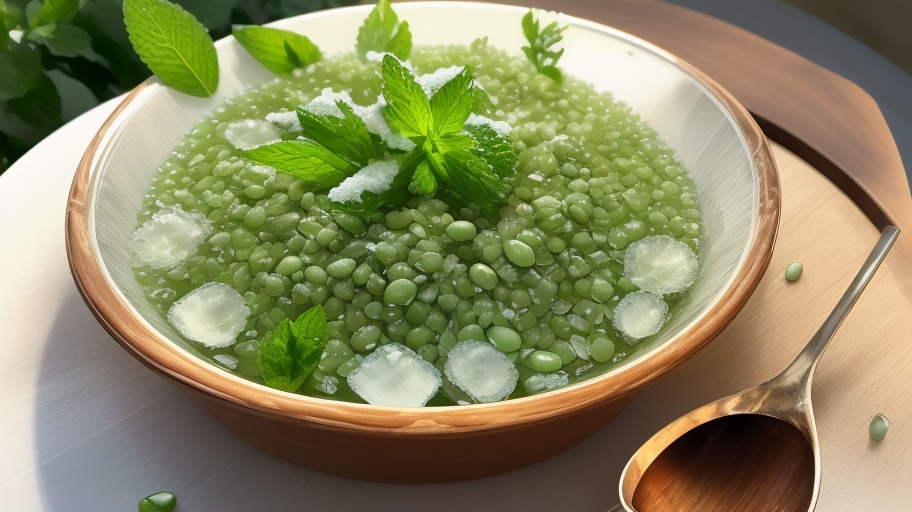 夏日清潤綠豆雪耳糖水